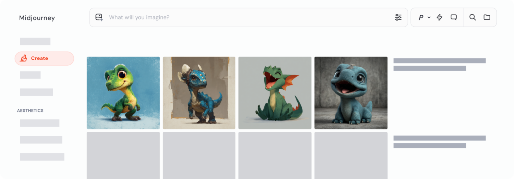 first Midjourney images